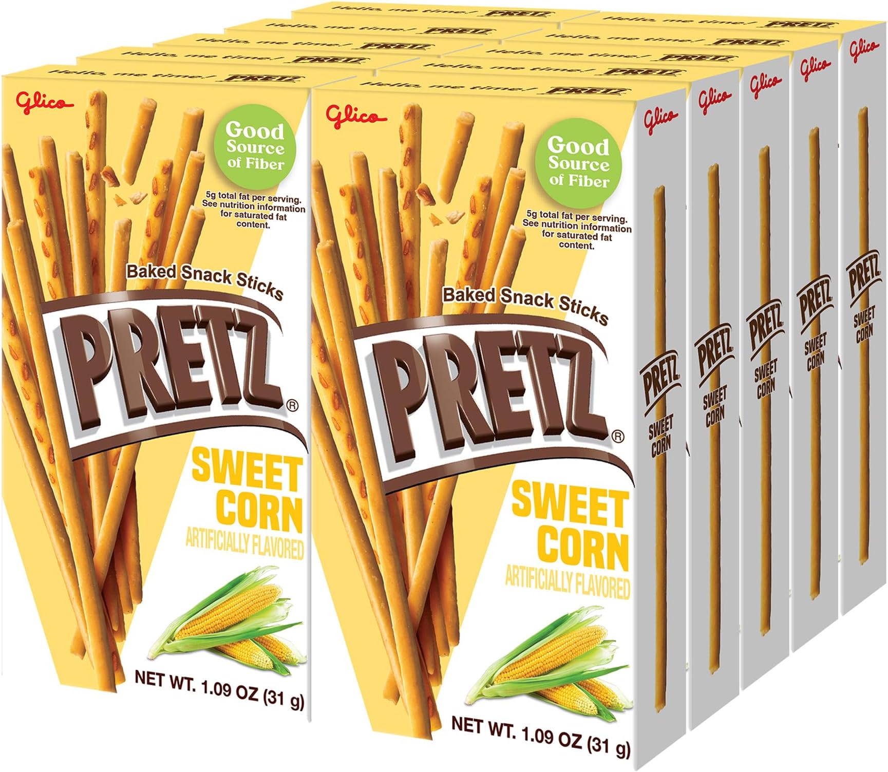 Pretz Sweet Corn, 1.09 oz (Pack of 10)