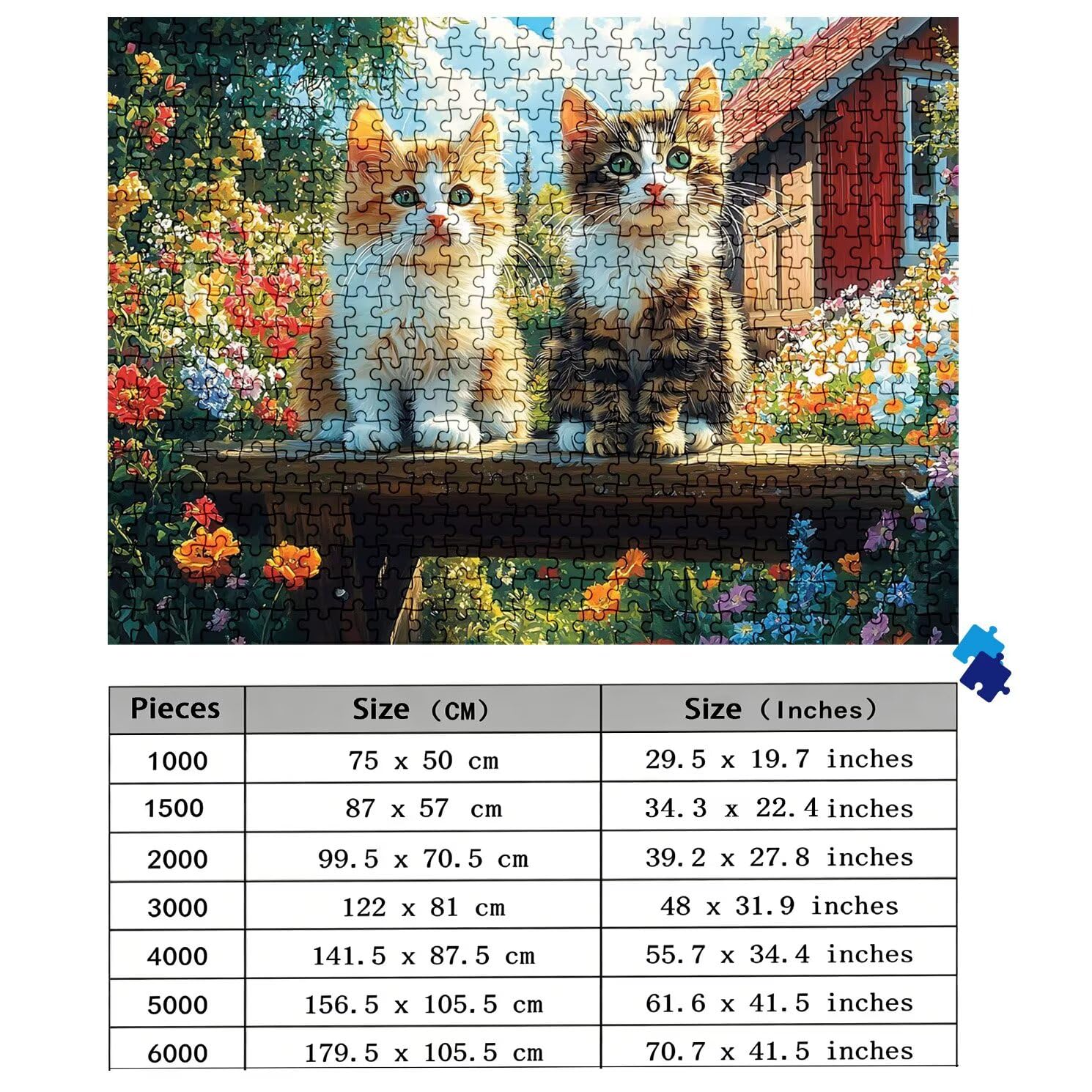 Puzzle 1500 Teile, Holzpuzzle Erwachsene Tier Katze-4 Impossible Klassische Jigsaw Puzzles 87 x 57 cm, Familien Spiel, Puzzle Stressabbau Denkspiel, Puzzle-Liebhaber w0-168