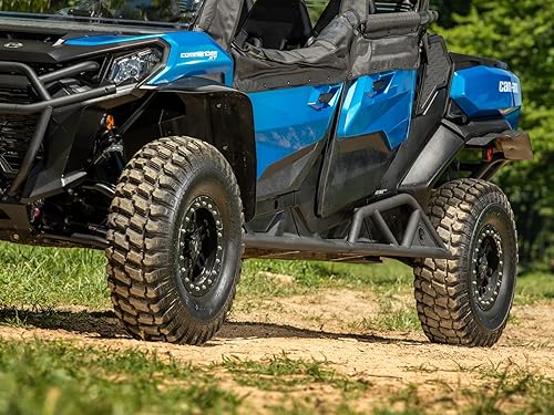 Miniatura 4 de SuperATV Barras Nerf  Tree Kickers para Can-Am Commander MAX 1000R DPS  1000R XT  2022+ Can-Am Commander MAX 1000R XTP  Acabado de recubrimiento en