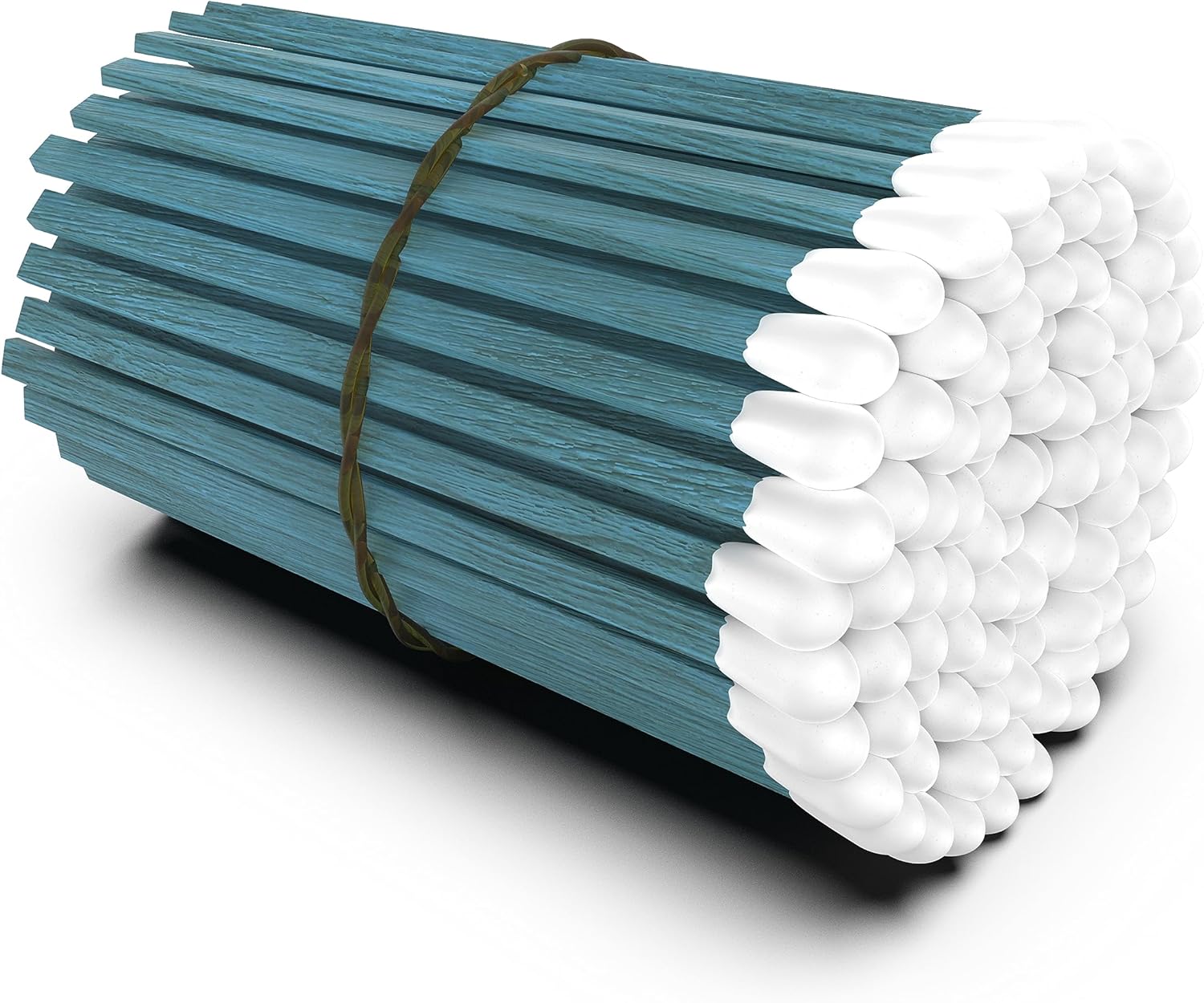 ZIKANI Blue Stick White Tip Fancy Matches 4 Inch Match