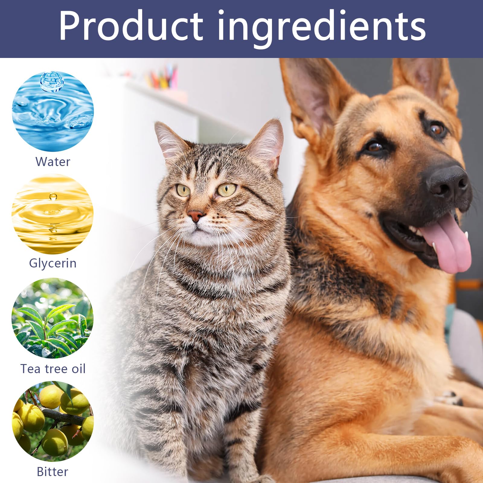 Qunkun Répulsif Chat Canapé, Répulsif Chat, Spray Anti Griffure Chat Chat Canapé, Spray Anti Griffure, Repulsif Chien Interieur, pour Canapé, Porte, Table, Meubles, Protège Votre Maison, 50ml