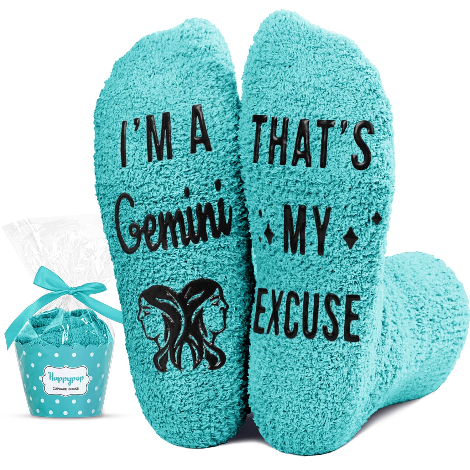 HAPPYPOP Zodiac Astrology Constellation Gifts - Space Galaxy Socks Birthday Horoscope Gifts