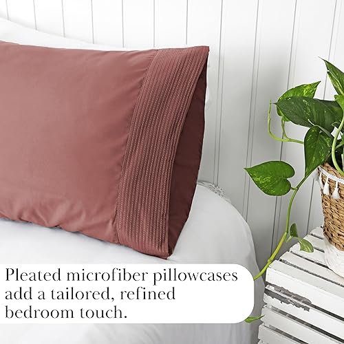 Miniatura 249 de Southshore Fine Living, Inc. Juego de 2 fundas de almohada de tamaño estándar, se adapta a almohadas de tamaño matrimonial, individual, queen, 10