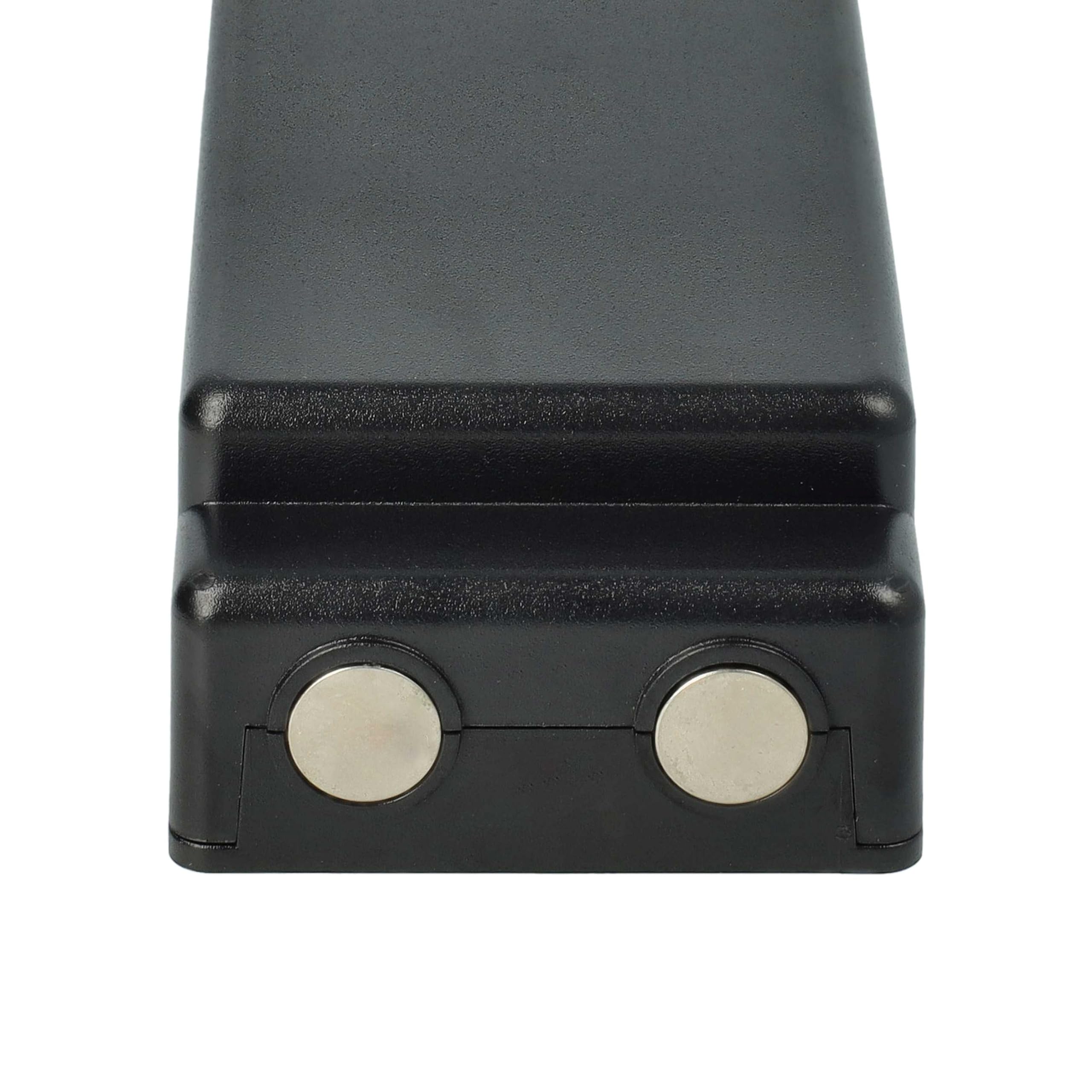 vhbw 3X batería Compatible con Palfinger EEA2512, 960, 790, 590, RC400 Mando a Distancia Industrial (2000 mAh, 7,2 V, NiMH) - Negro
