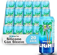 Vista 10 de BeerSkin Skywin - Cubiertas de silicona para latas que parecen refrescos, paquete de 40 unidades de 12 onzas (12.0 fl oz), reutilizables