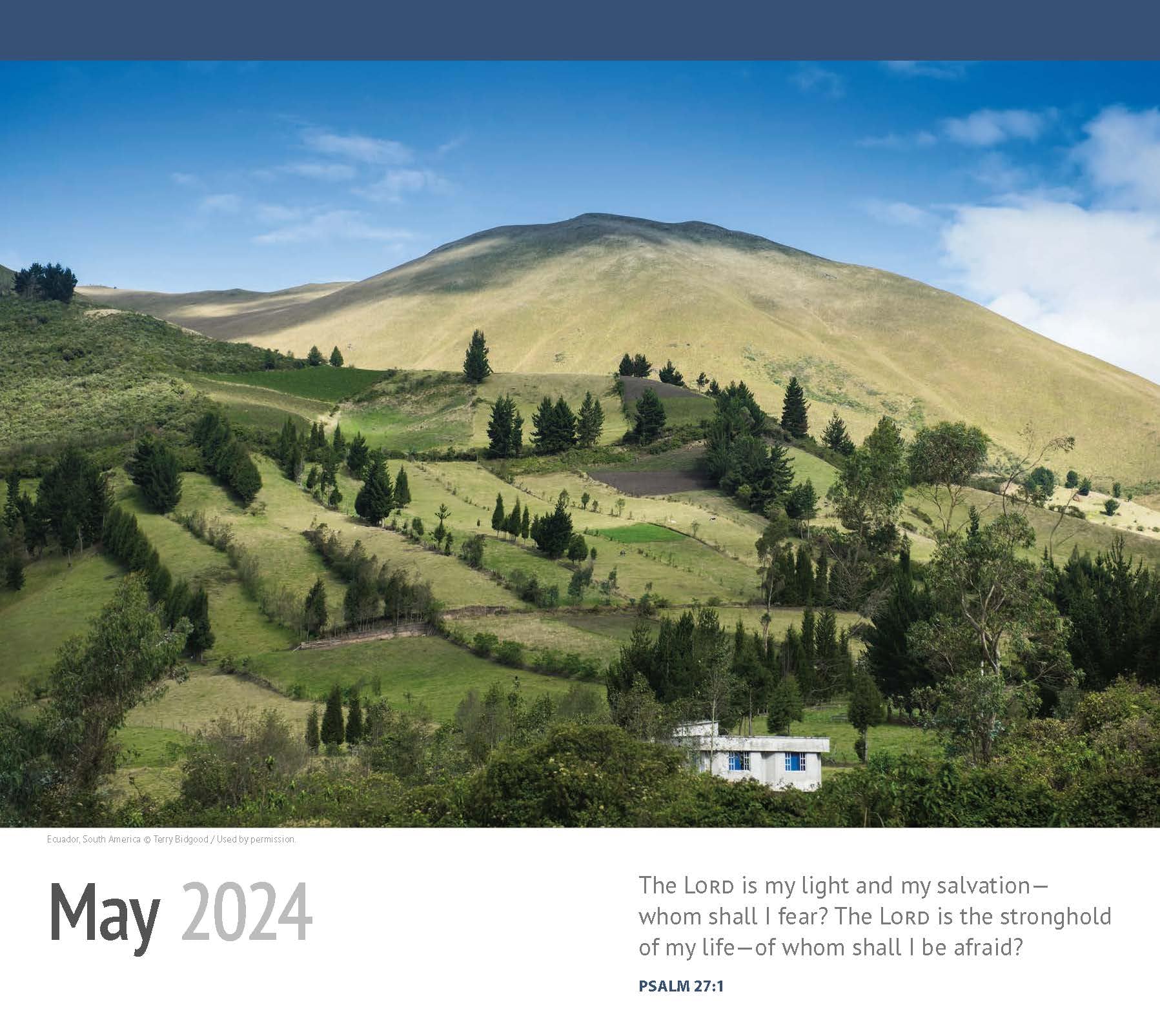 Our Daily Bread 2024 Inspirierender Wandkalender