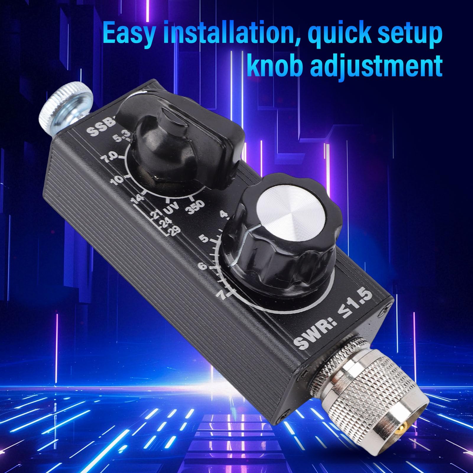 QRP a Onde Corte, Radio VHF UHF Portatile da 30 W con Copertura Completa della Banda per Radioamatori, Ricezione FM Aeronautica e Uso Esterno
