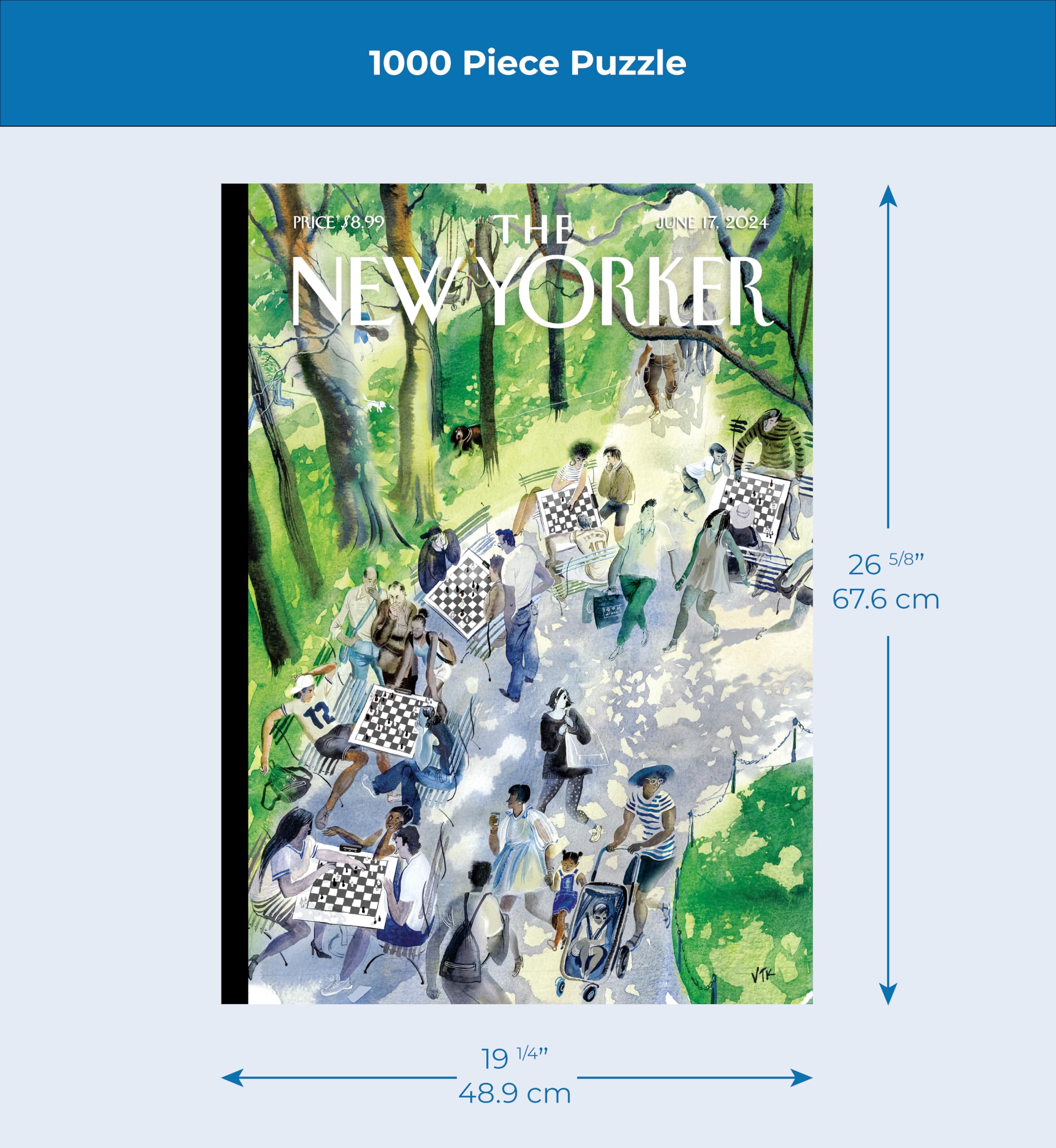Amazon | New York Puzzle Company - ニューヨーカー ポーンズ イン ザ