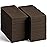 100 Linen-Feel Colored Paper Napkins - Decorative Cloth-Like Brown Dinner Napkins - Soft And Absorbent. For Kitchen, Party, Wedding, Bathroom Or Any Occasion. (Pack of 100)