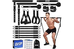 Pilates Bar with Resistance Band: Ultimate Full-Body Workout Solution