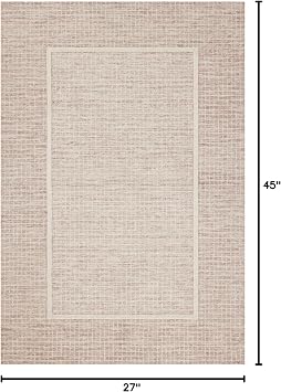 Loloi Chris Loves Julia Briggs Blush/Ivory 2'-3 x 3'-9 Accent Rug