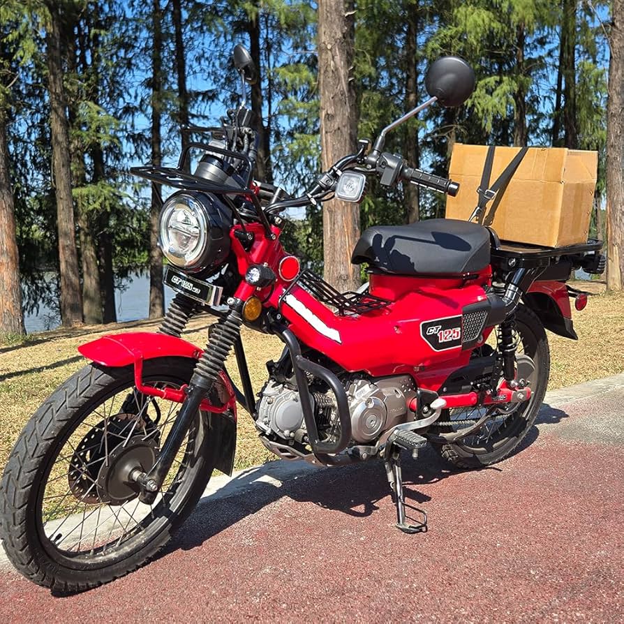 ハンターカブ用強力ヘッドライト　CT-125 JA-65 Amazon | Gクラフト(Gcraft) ヘッドライトガード スチール