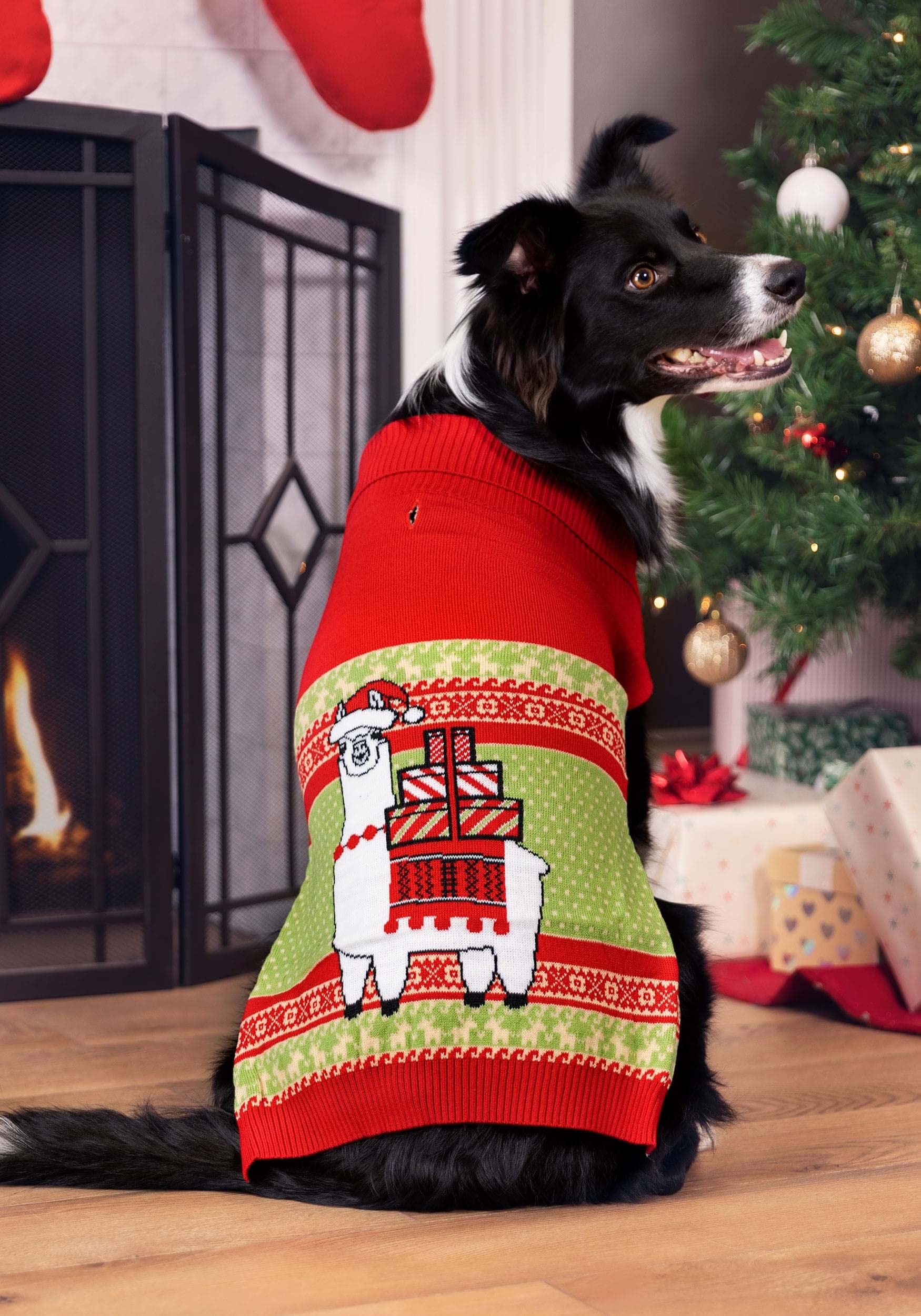 Fun Costumes Festive Llama Dog Christmas Sweater - Cute and Cozy Holiday Apparel for Small, Medium, and Large Dogs XL