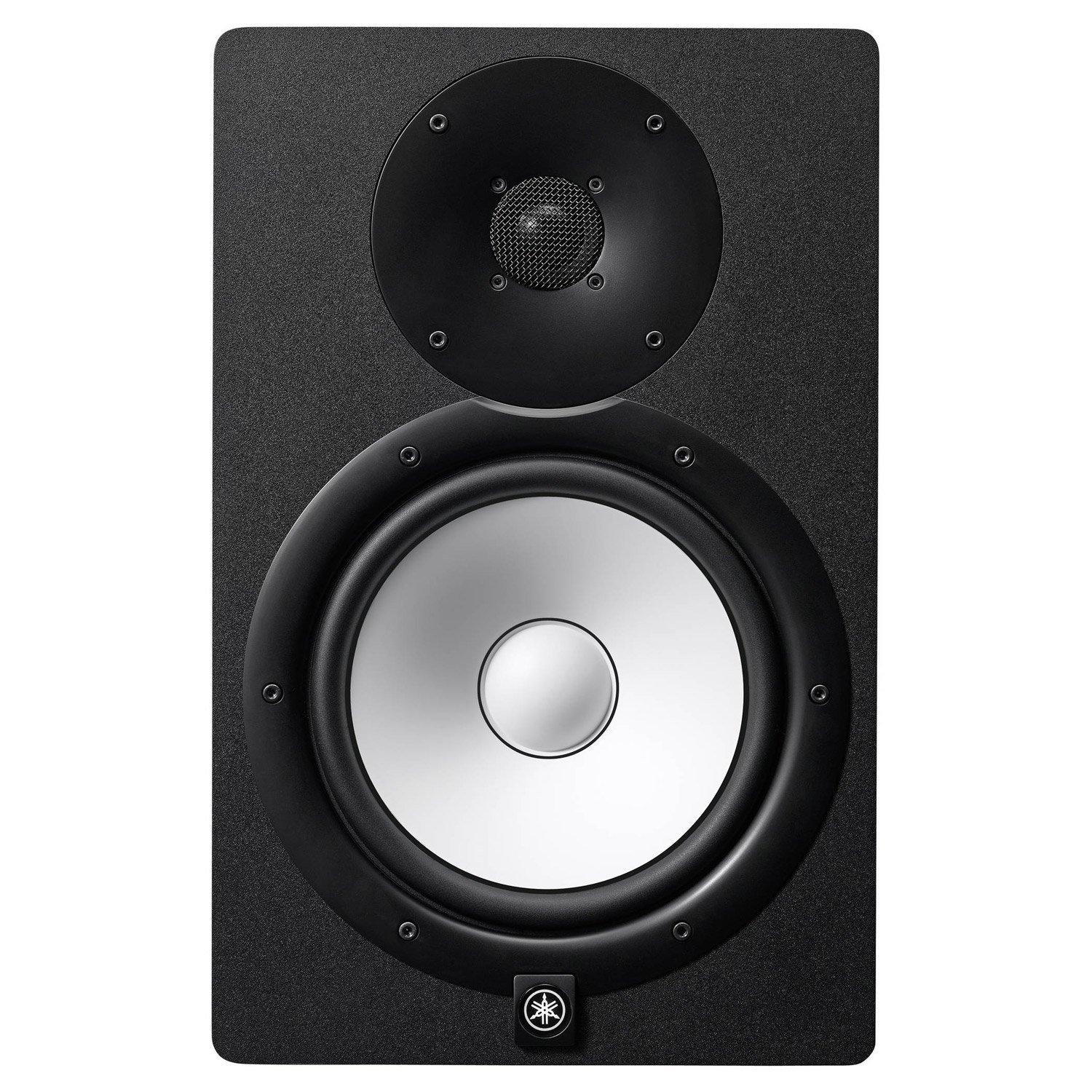 Yamaha HS8 Powered Studio Monitor Bundle con due monitor, supporti e cavi