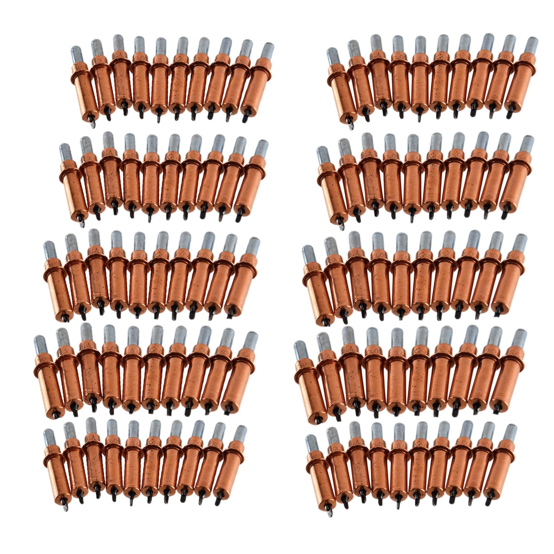 AB ToolsTemporary Fasteners Cleco Skin Pins Sheet Metal Grips 1/8" Fastener 100 Pack