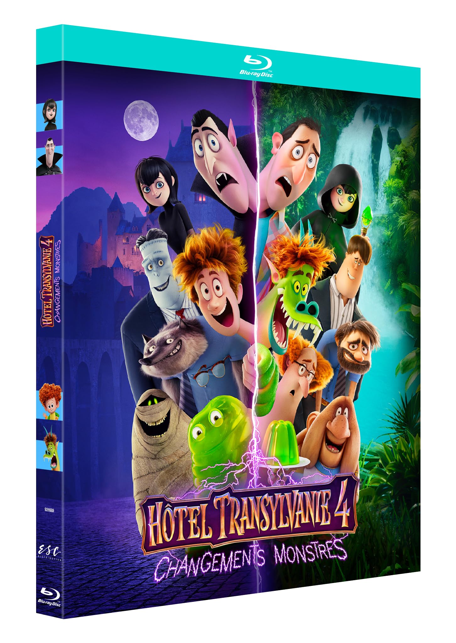 Hôtel Transylvanie : Changements Monstres - Blu-Ray avec Boîtier Fourreau