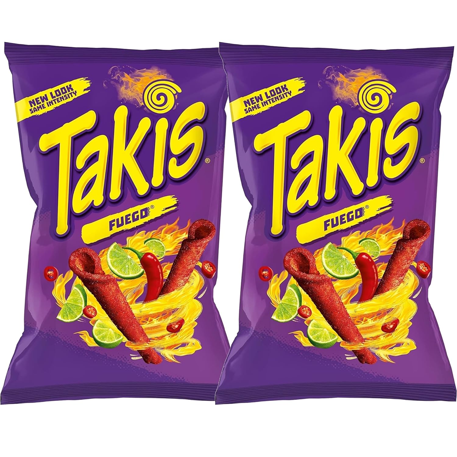 Takis Fuego (100g) Hot Chilli Pepper Tortilla Chips (2 x 100g