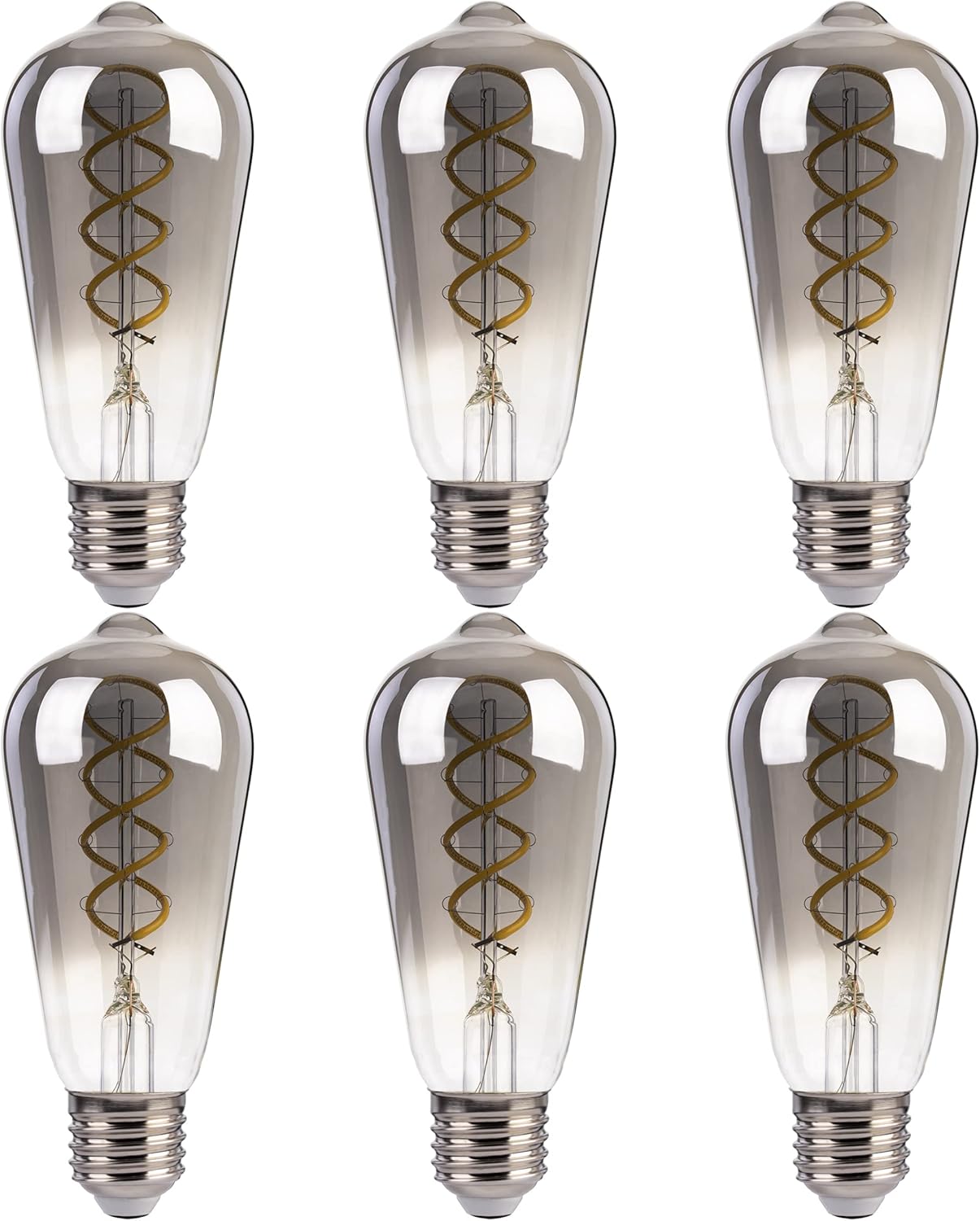 Anbujude Edison Bulbs Dimmable LED Light Bulbs 40W Equivalent, ST58