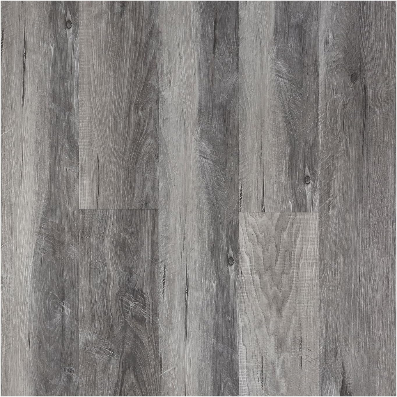 Vinyl Flooring - Lino Flooring,Peel and Stick Floor Tiles Self Adhesive Vinyl Flooring,2.0mm 10cm×15cm 1 Piece Enviornmentally Friendly for Kitchen Bathroom Office (Grey Sample)