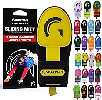 Vista 21 de Guante deslizante Guardian Baseball - Tallas para jóvenes y adultos - Guante deslizante para béisbol - Correa de compresión elástica