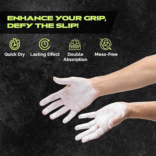 Miniatura 3 de Rage Fitness Gym Liquid Chalk, Magnesium Carbonate Athletic Chalk for Excellent Grip, Gym Workout Grip Chalk, Weightlifting, Gymnastics