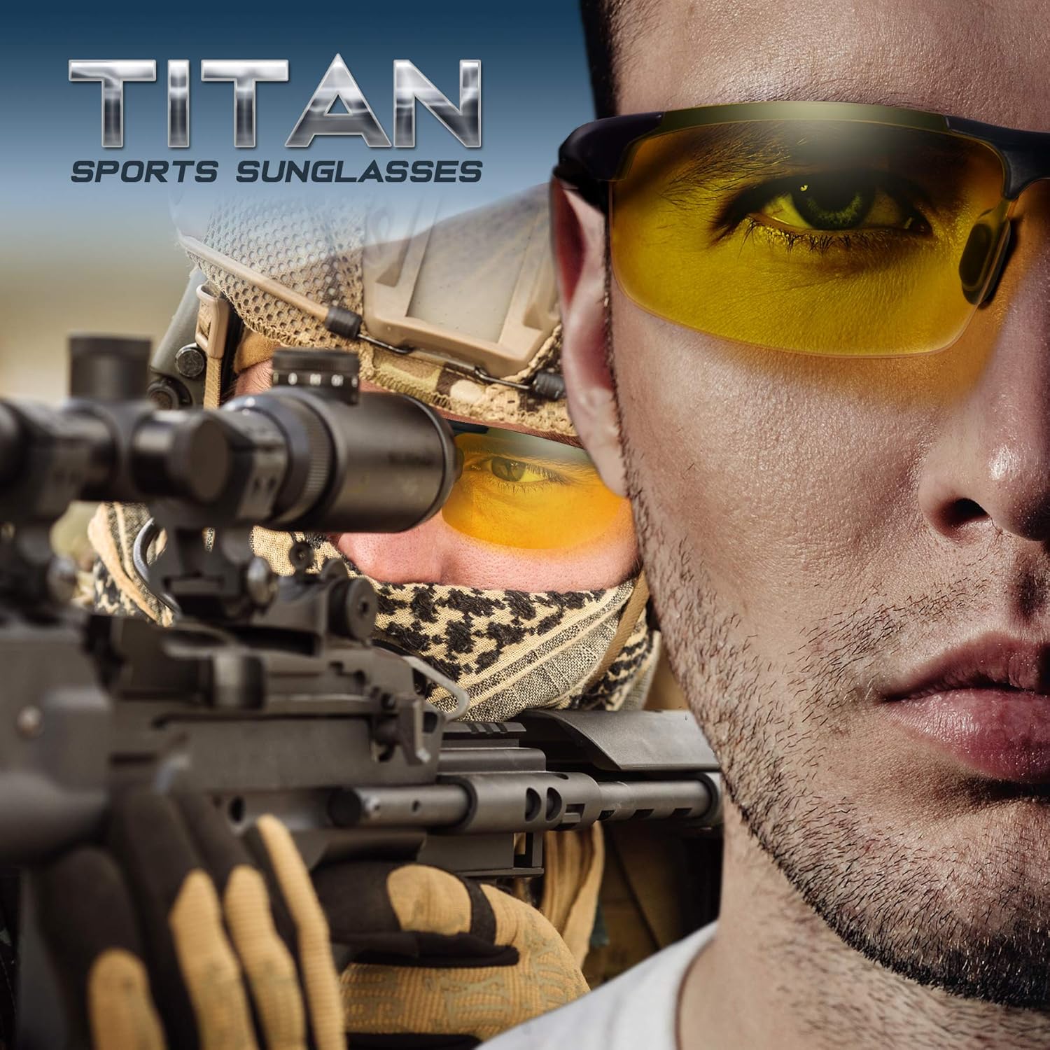 BLUPOND Yellow Glasses for Men/Women - Anti Fog Semi-Polarized Shooting Safety Glasses for Ultimate Eye Protection - Image 5