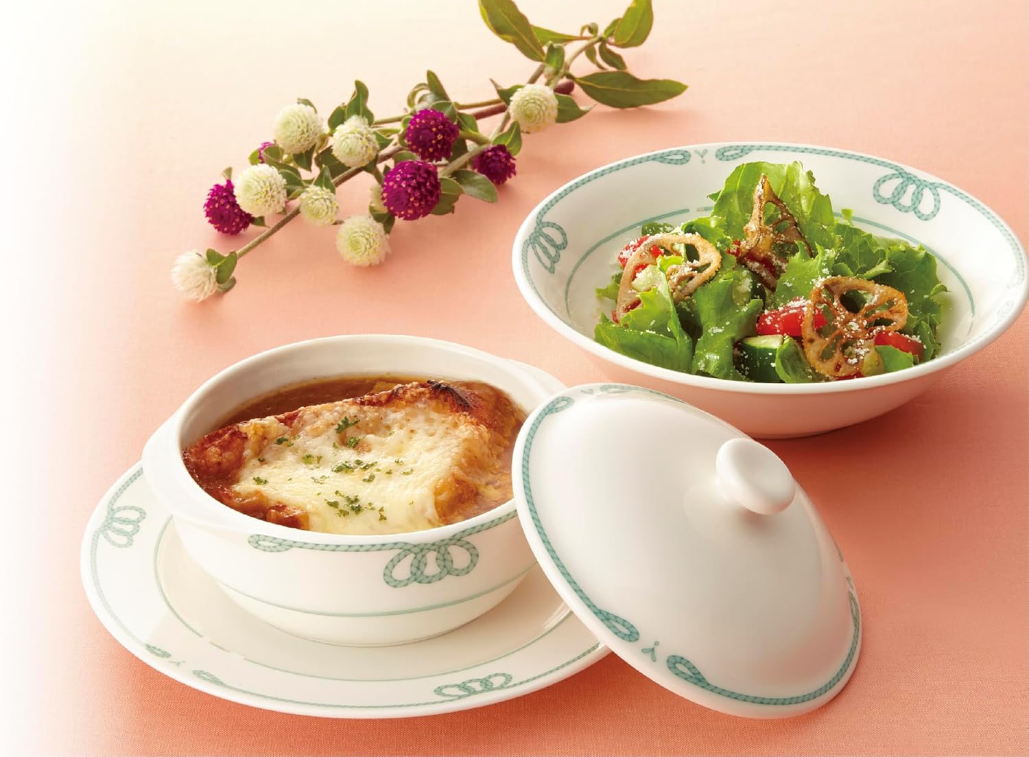 SANSHIN KAKO YS49VL Au Gratin Dish, Made in Japan