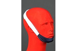 Quanha Breathable Running Mouth Mask with Adjustable Chin Strap for Fitness, Sports, Gym, Travel