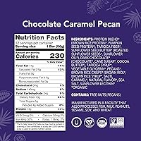 Vista 72 de ALOHA Barras de proteína orgánicas a base de plantas, expreso de chocolate (85 mg de cafeína), 12 barras, veganas, bajas en azúcar, sin gluten