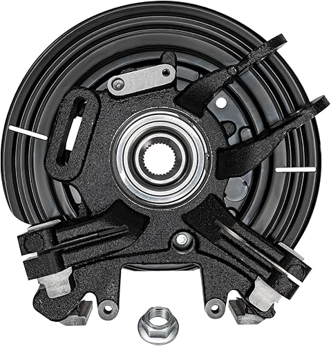 Miniatura 7 de Detroit Axle - Nudillo de dirección trasero izquierdo para Ford Explorer Mercury Mountaineer 2002-2005 2003 2004 Nudillo de dirección del lado del