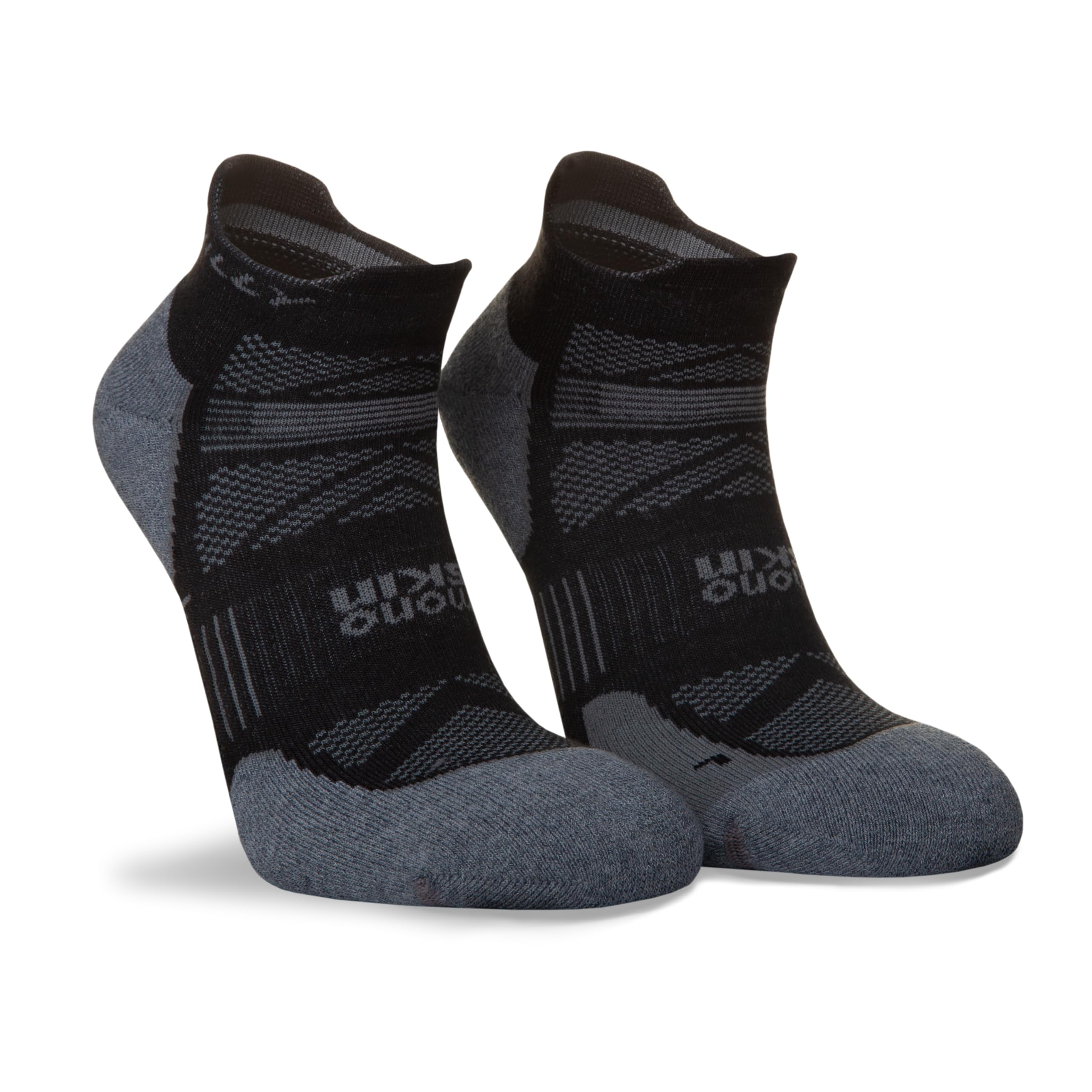 Hilly Black/Grey Supreme Socklet Medium Cushioning - S
