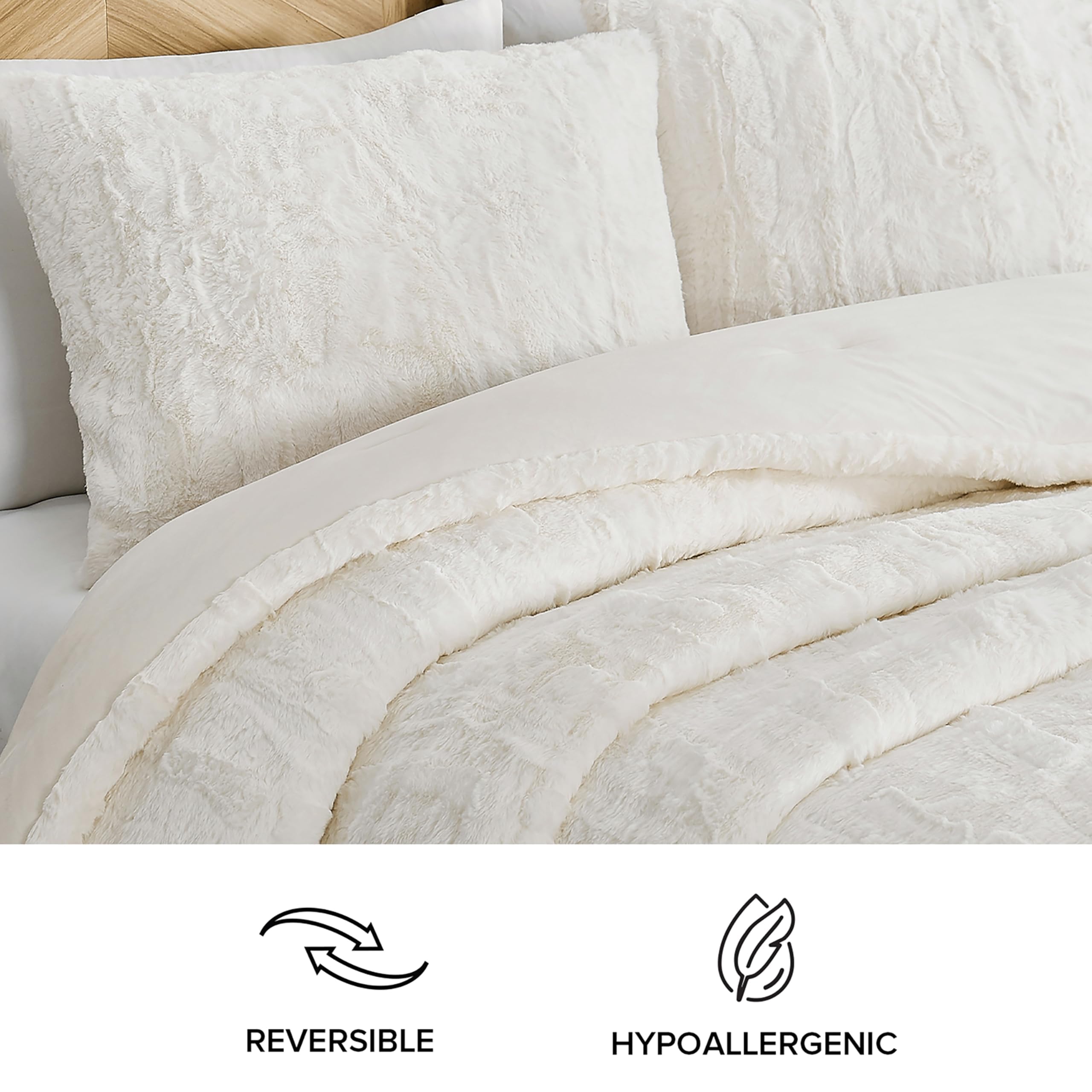 Amazon.com: UGG Alondra King Size Comforter Set, 3-Piece Fluffy