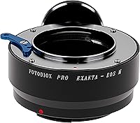 Vista 18 de Fotodiox Adaptador de montaje de lente profesional, lente Contarex (montaje CRX) a Canon EOS M (EF-m) adaptador de cámara sin espejo con dial
