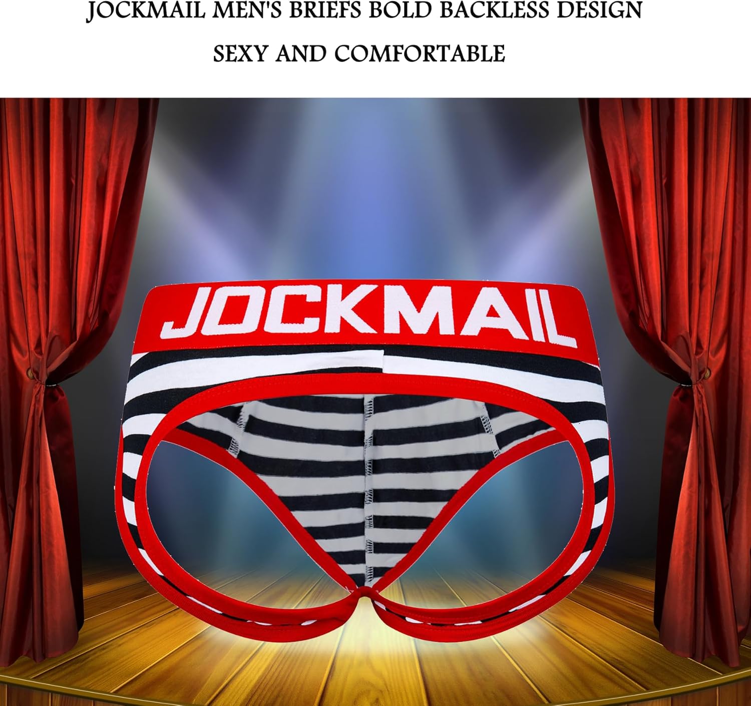 JOCKMAIL Mens Jockstrap Cotton Briefs Breathable Athletic Underwear for Athletic Supporter - Image 7