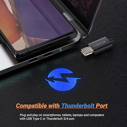 Vista 29 de Cubilux Paquete de 2 adaptadores de auriculares USB C compatibles con iPhone 15/16, iPad Pro 13/12.9/11, iPad Air 13/5th/4th, Google Pixel 9/8/7/6