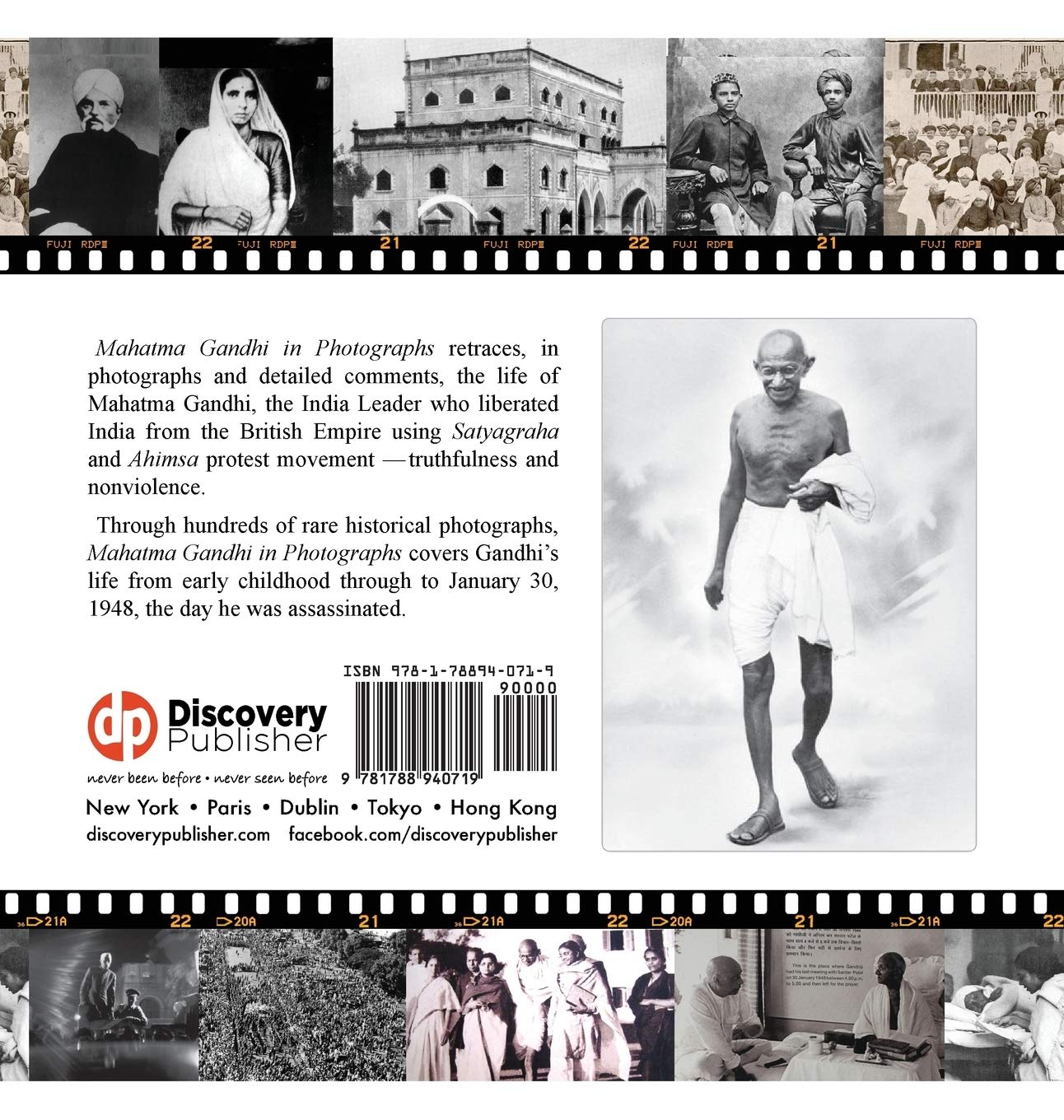 Mahatma Gandhi in Photographs: Foreword by The Gandhi Research Foundation