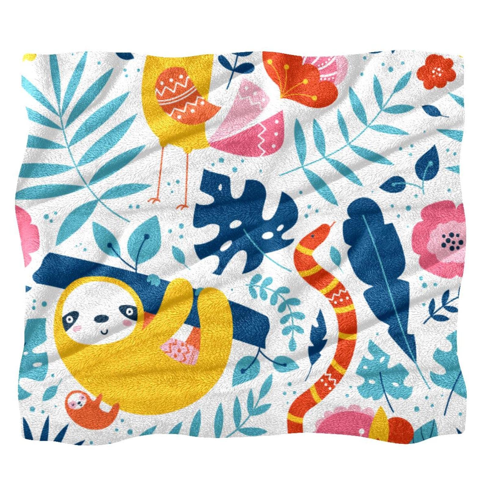Couverture de lit moelleuse pour chambre d'enfant design animé