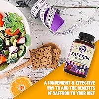 Vista 6 de Extracto de azafrán puro y paquete de berberina premium (una botella cada uno). Apoya el estado de ánimo, impulso de energía, función metabólica.