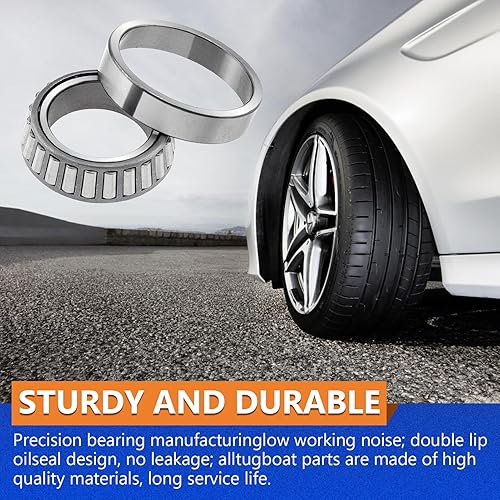 Miniatura 6 de Maxfavor 6 unidades de cojinete de rueda delantera y conjunto de cubo para Nissan D21 Pickup XE Base 2.4L l4 3.0L V6 / WTA5 WTA3 WS710073