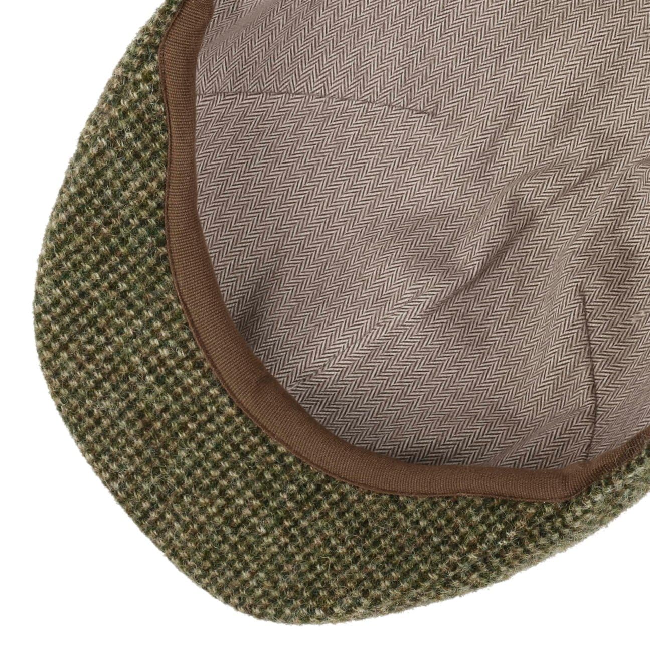 Stetson Texas Edenton Schirmmütze meliert einfarbig Made in EU Herren Herbst Winter