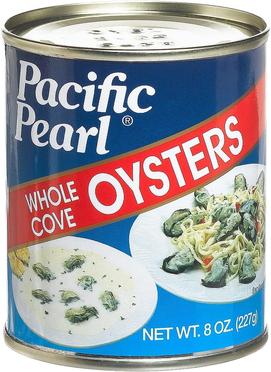Pacific Pearl Whole Oysters, 3.75 oz