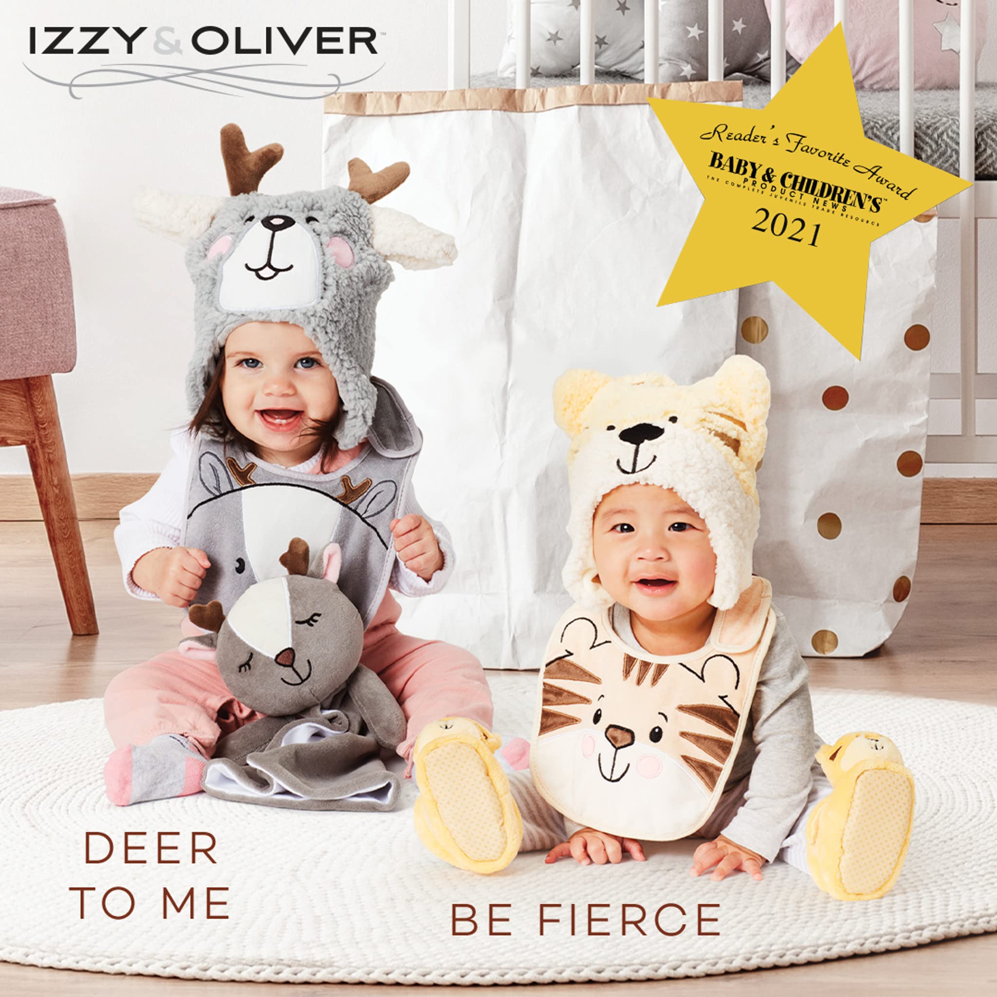Enesco Baby Izzy and Oliver - Ciervo infantil to me, multicolor, talla única para 0-12 meses
