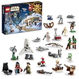 Star Wars 2023 Advent Calendar 75366 Christmas Holiday Countdown Gift Idea with 9 Star Wars Characters and 15 Mini Building Toys&comma; Discover New Experiences and Daily Collectible Surprises