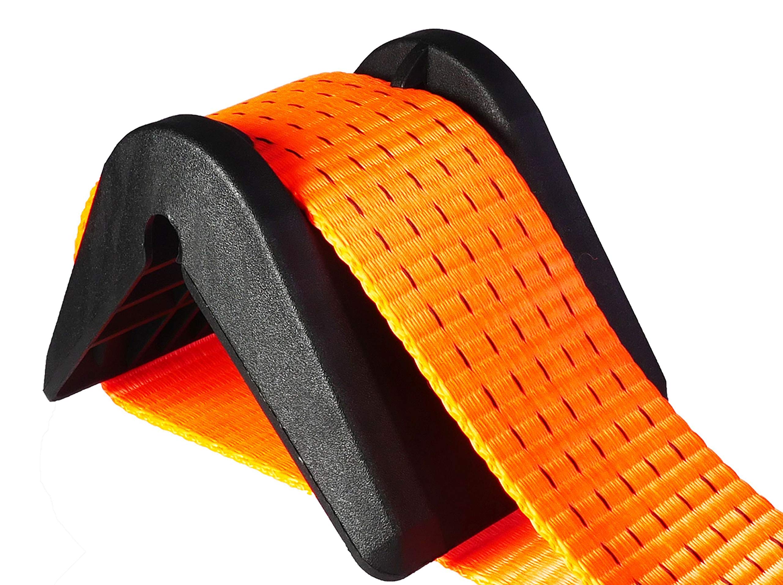 Sangle Arrimage Camion Protège-bords Caoutchouc ATMWM - Lot De 4 Pour Sangles D'arrimage - 290x100x3 Mm Caoutchouc Antidérapant