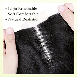 NAYOO Long Brown Mixed Blonde Wavy Wig for Women 26 Inch Middle Part Lace Hairline Curly Wavy Wig Natural Looking Synthetic Heat Resistant Fiber Wig for Daily Party Use