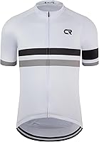 Coconut Ropamo CR Men's Short Sleeve Cycling Jersey - Breathable Quick-Dry Road Bike Shirt with 3+1 Zipper Pockets