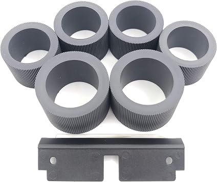 Pickup Roller Tire + Pre-Separation Pad 1SET X 142-8101 KO-3000-0001 Compatible with Kodak i2900 i3000 i3200 i3250 i3300 i3400 i3450 i3500 Scanner