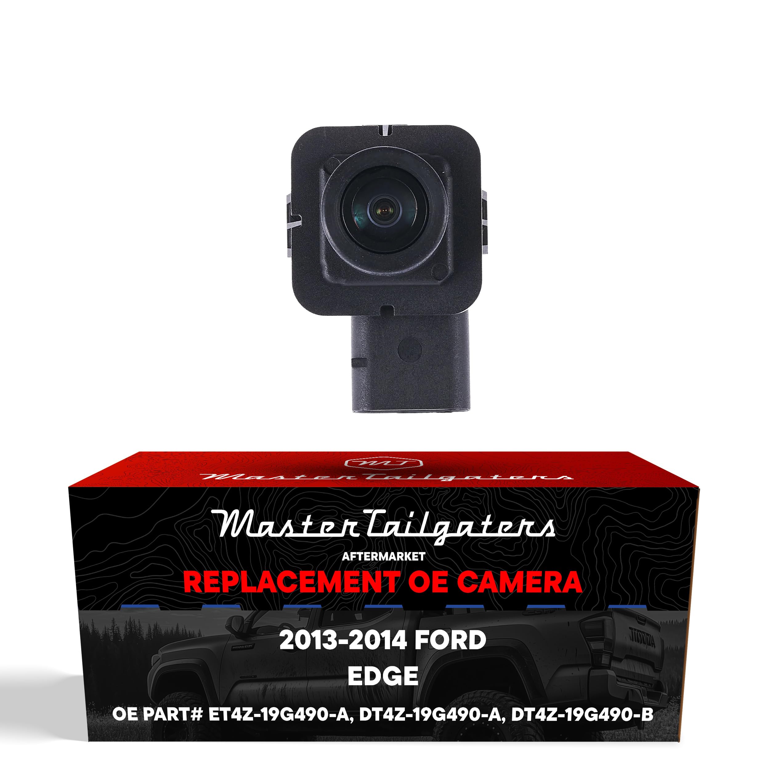 Master Tailgaters Replacement for Ford Edge (2013-2014) Backup Camera OE Part # ET4Z-19G490-A, DT4Z-19G490-A, DT4Z-19G490-B