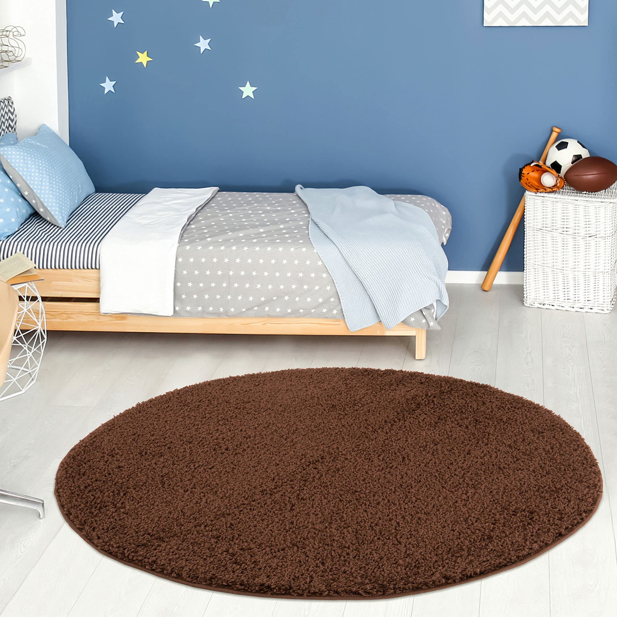 THE RUGS Living Room Rug, Shaggy Soft And Elegant Carpets for The Bedrooms And Kitchen Easy To Clean
