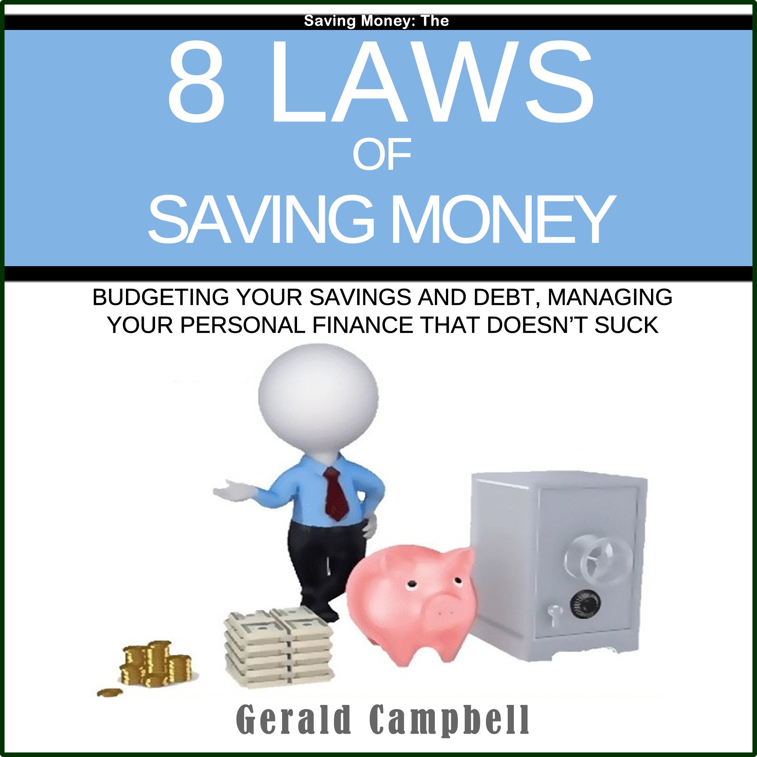 Cover art for 8 Laws of Saving Money